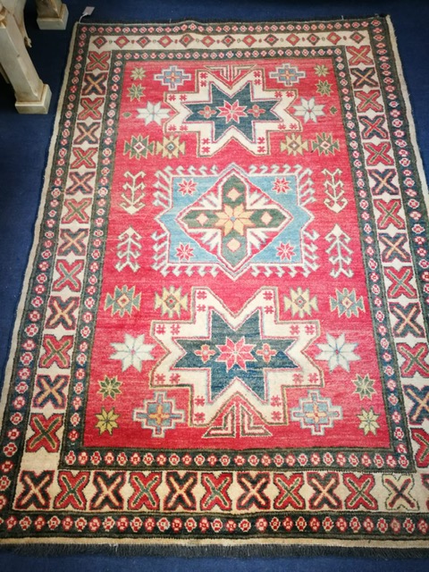 A Caucasian rug 187 x 129cm